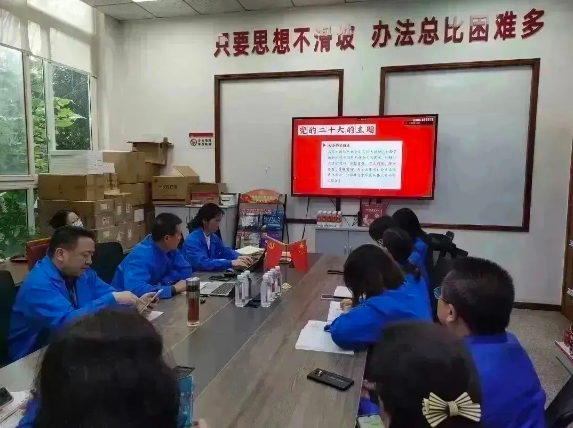 彩虹集團掀起學習黨的二十大精神熱潮（一）