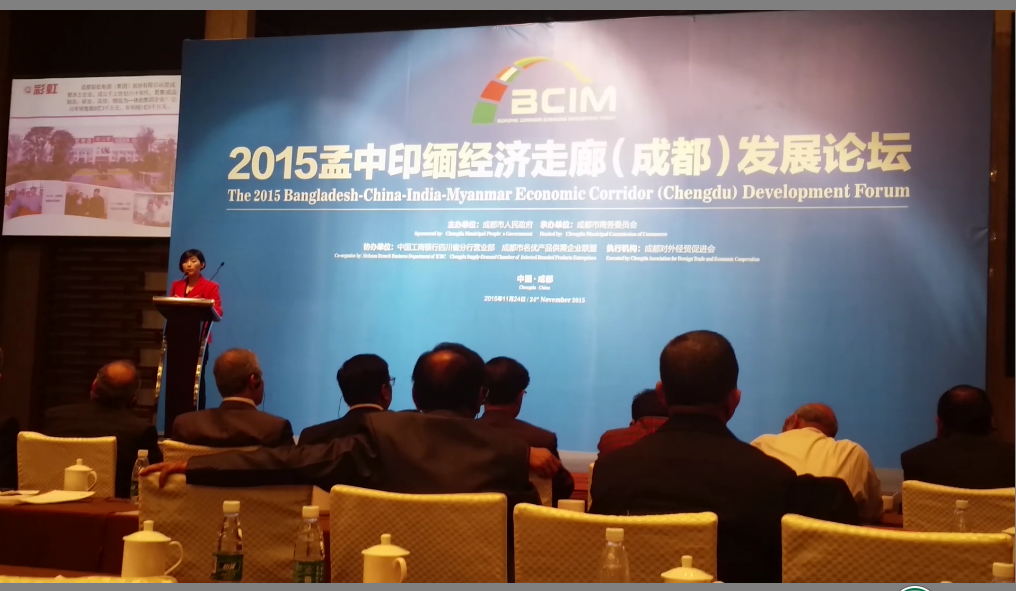 2015孟中印緬經濟走廊成都發(fā)展論壇 成都彩虹集團受到重點推薦